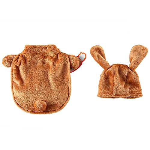 Haustier verkleiden, Weihnachten verkleiden, Welpen stehend lustige Hundekleidung, Halloween Herbst und Winter Haustier S-XL von NJNRCOHXV