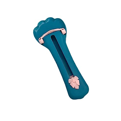 Katzenfutterspender, Katzenkrallenförmiger Katzenstreifen-Quetschlöffel, Katzenstreifen-Quetschlöffel, Katzenkrallenförmiger Katzenfutterdosenlöffel, Multifunktionaler (Blue) von NLDGR