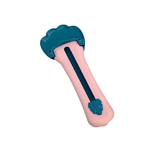 Katzenfutterspender, Katzenkrallenförmiger Katzenstreifen-Quetschlöffel, Katzenstreifen-Quetschlöffel, Katzenkrallenförmiger Katzenfutterdosenlöffel, Multifunktionaler (pink+Blue) von NLDGR