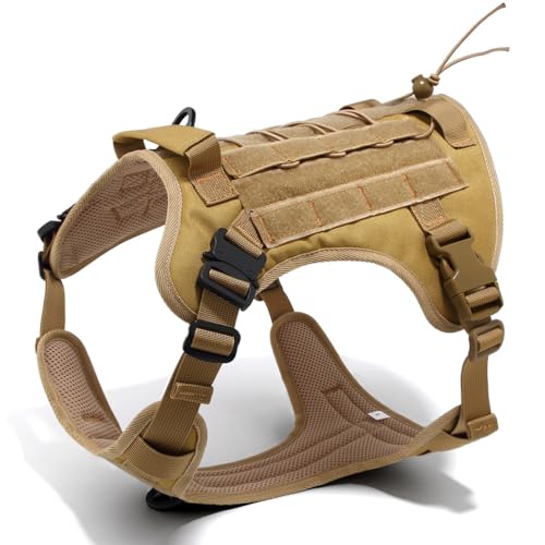 Outdoor Animal Tactical Vest Animal Chest Strap Suitable for Medium and Large German Shepherd Border Shepherd Army used Vest for Animals Outdoor Animal Tactical Vest Animal Chest Strap Suitable for Medium and Large German Shepherd Border Shepherd Army used Vest for Animals von NLINIOZWN