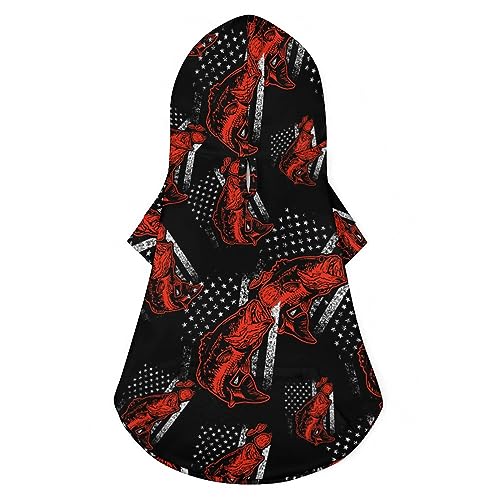 Barsch-Angelköder und amerikanische Flagge, Hunde-Kapuzenpullover, luxuriöse Hundekleidung, Winter-Hundejacke, Haustierkleidung, Kapuzenpullover, französische Bulldogge, Teddy, Mops, Welpenkleidung, M Barsch-Angelköder und amerikanische Flagge, Hunde-Kapuzenpullover, luxuriöse Hundekleidung, Winter-Hundejacke, Haustierkleidung, Kapuzenpullover, französische Bulldogge, Teddy, Mops, Welpenkleidung, M von NLWQEKV