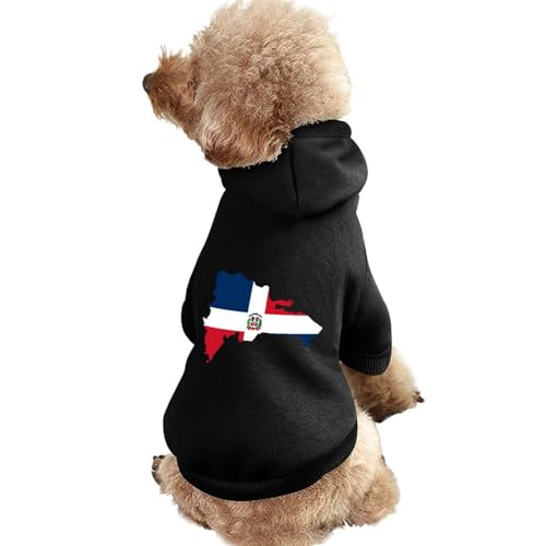 Dominikanische Republik-Flagge, Karte, Warmer Hunde-Kapuzenpullover, süßes Hundekostüm-Sweatshirt, gemütliche Haustierkleidung, M Dominikanische Republik-Flagge, Karte, Warmer Hunde-Kapuzenpullover, süßes Hundekostüm-Sweatshirt, gemütliche Haustierkleidung, M von NLWQEKV