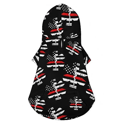 EMS Star of Life Hunde-Kapuzenpullover, luxuriöse Hundekleidung, Winter-Hundejacke, Haustierkleidung, Kapuzenpullover, französische Bulldogge, Teddy, Mops, Welpenkleidung, L EMS Star of Life Hunde-Kapuzenpullover, luxuriöse Hundekleidung, Winter-Hundejacke, Haustierkleidung, Kapuzenpullover, französische Bulldogge, Teddy, Mops, Welpenkleidung, L von NLWQEKV