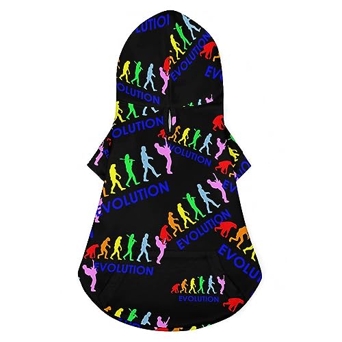 Evolution Gitarrist Band Bass Hunde-Kapuzenpullover, luxuriöse Hundekleidung, Winter-Hundejacke, Haustierkleidung, Kapuzenpullover, französische Bulldogge, Teddy, Mops, Welpenkleidung, L Evolution Gitarrist Band Bass Hunde-Kapuzenpullover, luxuriöse Hundekleidung, Winter-Hundejacke, Haustierkleidung, Kapuzenpullover, französische Bulldogge, Teddy, Mops, Welpenkleidung, L von NLWQEKV