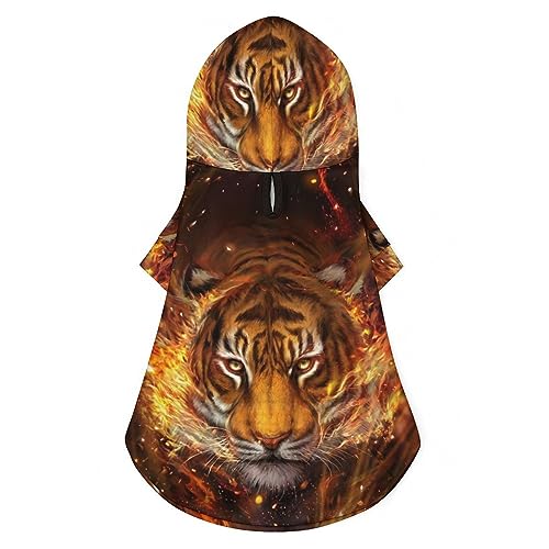 Fire Tiger Hund Kapuzenpullover Luxus Hundekleidung Winter Hundejacke Haustierkleidung Kapuzenpullover Französische Bulldogge Teddy Mops Welpenkleidung 2XL Fire Tiger Hund Kapuzenpullover Luxus Hundekleidung Winter Hundejacke Haustierkleidung Kapuzenpullover Französische Bulldogge Teddy Mops Welpenkleidung 2XL von NLWQEKV