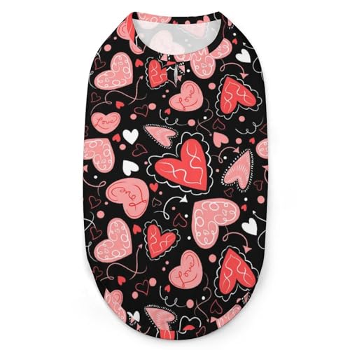 Love Pet Clothes Welpen-Haustierweste, modische Haustier-Hundejacke für kleine und mittelgroße Hunde, S von NLWQEKV