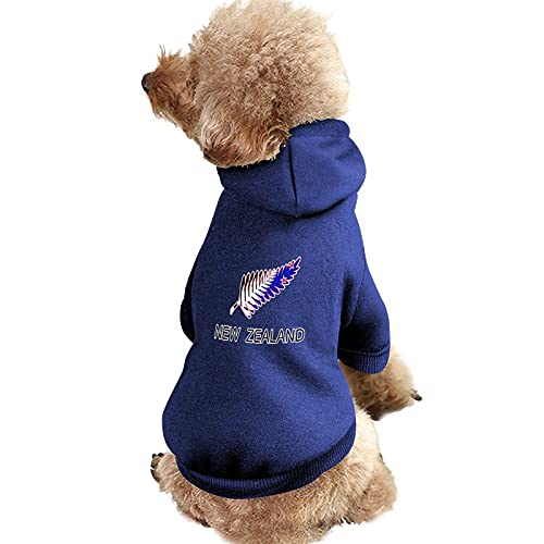Neuseeland Maori Farn Hunde-Sweatshirt, Warmer Haustier-Kapuzenpullover für Katzen und Hunde Neuseeland Maori Farn Hunde-Sweatshirt, Warmer Haustier-Kapuzenpullover für Katzen und Hunde von NLWQEKV