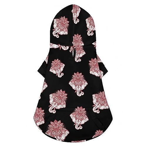 Yoga Elefant mit Lotus Hund Kapuzenpullover Luxus Hundekleidung Winter Hundejacke Haustierkleidung Kapuzenpullover Französische Bulldogge Teddy Mops Welpenkleidung M Yoga Elefant mit Lotus Hund Kapuzenpullover Luxus Hundekleidung Winter Hundejacke Haustierkleidung Kapuzenpullover Französische Bulldogge Teddy Mops Welpenkleidung M von NLWQEKV