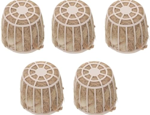 Wiederverwendbare Nistmaterial-Halter Für Vögel Mit Baumwolle & Jute Gemisch,Vögel Zubehör (5pcs) von NMJHEVX