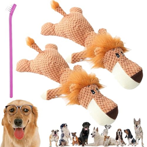 NNBWLMAEE DuraBite for Heavy Chewers, Invincipaw Animals for Heavy Chewers, Invincipaw Dog Toy Heavy Chewers, Squeaky Toys for Dogs, Indestructible Robust Dogs Toys (2 Pcs D) von NNBWLMAEE