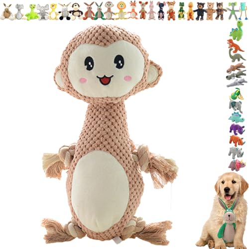 NNBWLMAEE Robustrabbit- Designed for Heavy Chewers, Robust Rabbit Dog Chew Toy, Robust Rabbit Dog Toy, Invincable Robustrabbit Dog Chew Toy, Indestructible Plush Dog Toys for Aggressive Chewers (M) von NNBWLMAEE
