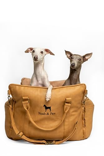 Noah & Paw Hunde-Autositz-Tragetasche, kleiner Hunde-Autositz für kleine, mittelgroße Haustiere mit Gurtclip, 4-fache Sicherheitsfunktion, Booster-Reisebett, waschbar, orthopädischer Schaumstoff mit Noah & Paw Hunde-Autositz-Tragetasche, kleiner Hunde-Autositz für kleine, mittelgroße Haustiere mit Gurtclip, 4-fache Sicherheitsfunktion, Booster-Reisebett, waschbar, orthopädischer Schaumstoff mit von NOAH & PAW