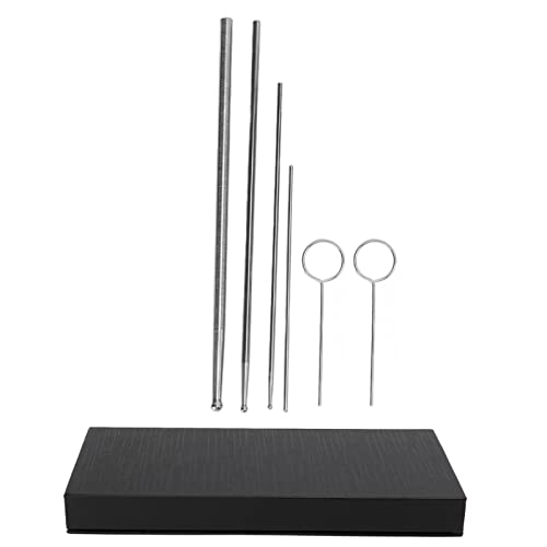 NOENNULL 6pcs Schlangensondenkit Edelstahl Roundkopf Anti -Allergie -Reptilien Schlangensexing -Sonde für Schlangen Unterschiedlicher Größen mit Aufbewahrungsbox NOENNULL 6pcs Schlangensondenkit Edelstahl Roundkopf Anti -Allergie -Reptilien Schlangensexing -Sonde für Schlangen Unterschiedlicher Größen mit Aufbewahrungsbox von NOENNULL