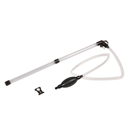 NOENNULL Aquarium Wasserwechsler Manueller Mini Aquarium Siphon Kiessauger für Wasserwechsel und Filtersand Reinigung von NOENNULL