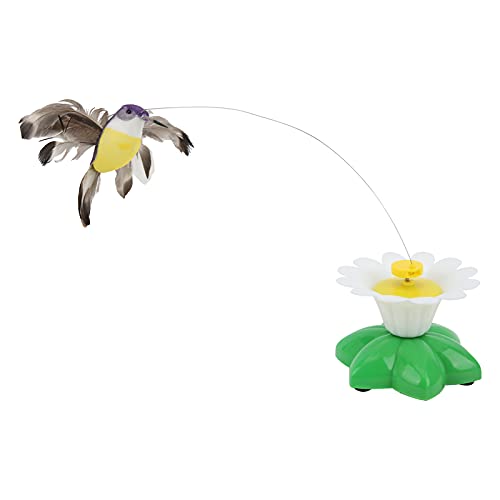 NOENNULL Electric Flying Bird Cat Toy, Interaktives Katzenspielzeug mit Lebensechter Fliegender Bewegung für Kätzchen Kleine Tiere, Helfen, Angst, Stress und Langeweile zu Lindern NOENNULL Electric Flying Bird Cat Toy, Interaktives Katzenspielzeug mit Lebensechter Fliegender Bewegung für Kätzchen Kleine Tiere, Helfen, Angst, Stress und Langeweile zu Lindern von NOENNULL