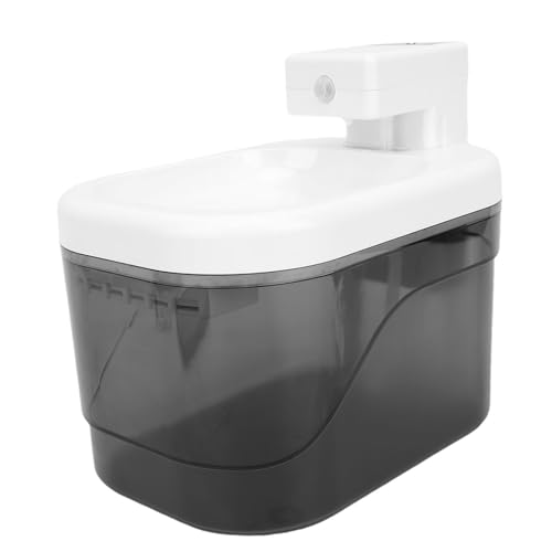 NOENNULL Katzenwasserbrunnen Zum Trinken, Automatischer Haustierwasserbrunnen 2 L Großer Kapazität Katzenhund -Dispenser Hygienisches Trinken mit Intelligentem Sensor für eine Bequeme NOENNULL Katzenwasserbrunnen Zum Trinken, Automatischer Haustierwasserbrunnen 2 L Großer Kapazität Katzenhund -Dispenser Hygienisches Trinken mit Intelligentem Sensor für eine Bequeme von NOENNULL