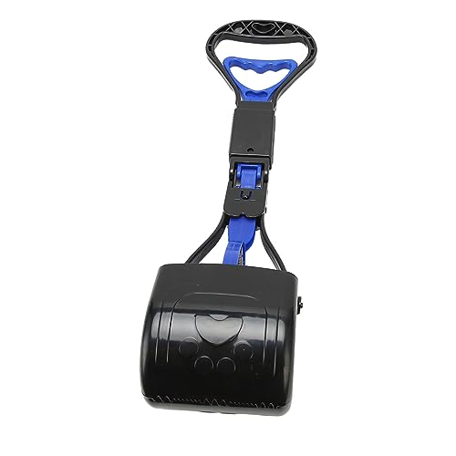 NOENNULL Pet Pooper Scooper für Hunde, Mehrzweck Pet Pooper Scooper Langstärke Hohe Stärke Langlebiger Falten Tragbarer Hund Poop Scooper für Outdoor (Blau) von NOENNULL