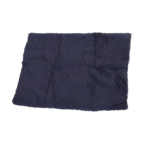NOENNULL Plüsch -Haustierkissen, Bequeme Warme Hundebettmatte, Anti -Slip -Weichkatze für Kaltes Wetter (Dunkelgrau) von NOENNULL