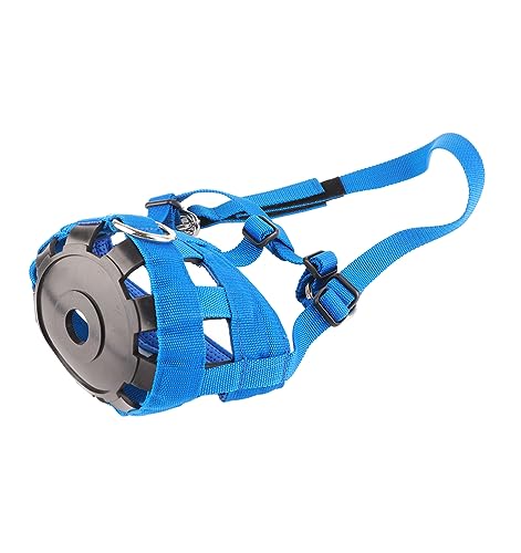 Professionelle Schutzbrille aus Nylon für Pferde mit Schnellentriegelungsriemen, gepolstertes Futter für Ponys Draft Horse Vet, empfohlen für Kinder (Blau #29) von NOENNULL