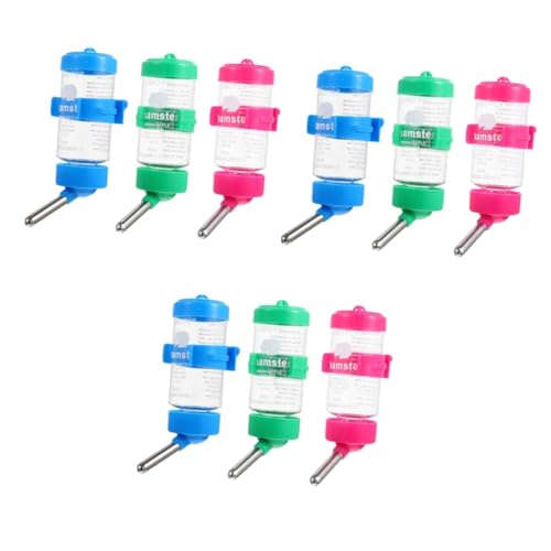 9 STK Trinkbrunnen für Haustiere Langsam fressender Hundenapf Hamsterflasche hängende Hamstertränke Hamsterversorgung automatisch Zubehör Trinkflasche Wasserzufuhr Wasserflasche pp 9 STK Trinkbrunnen für Haustiere Langsam fressender Hundenapf Hamsterflasche hängende Hamstertränke Hamsterversorgung automatisch Zubehör Trinkflasche Wasserzufuhr Wasserflasche pp von NOLITOY