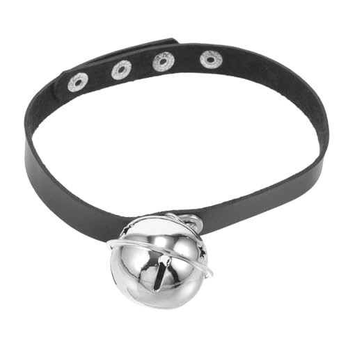NOLITOY Haustierhalsband Nietenkragen Hund Glocke Katzenhalsband Aus Fliege Für Haustiere Katzenhalsband Mit Nieten Für Haustiere Bandana Pu Zubehör Glockenförmig von NOLITOY