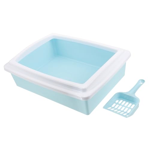 Kasten Katzentoilette Kätzchentoilette Mit Kätzchen-kotschaufel Katzenstreusieb Katze Töpfchen Pp Haustier Kasten Katzentoilette Kätzchentoilette Mit Kätzchen-kotschaufel Katzenstreusieb Katze Töpfchen Pp Haustier von NOLITOY