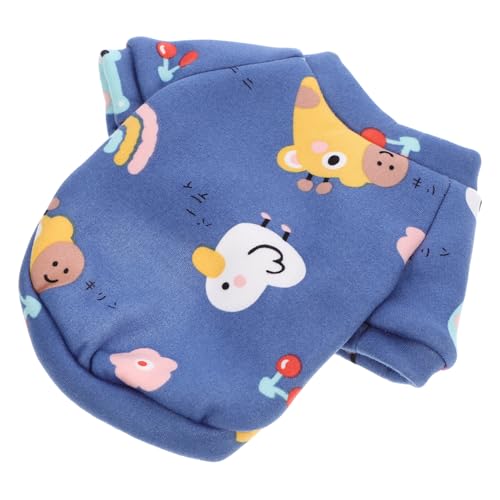 NOLITOY Katze Hund Kleidung Tier kostü tierkostü Hunde Accessories Cartoon-Welpenkleidung Warmes Hundekostü Kleiner Hund Shirt zweibeinige Kleidung Haustierkleidung schmücken Polyester von NOLITOY
