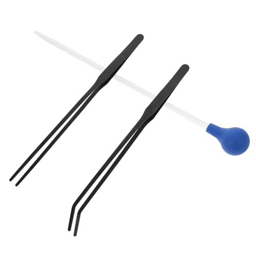 NOLITOY 1 Satz Aquarium Reinigungset Teilig Hochwertige Pinzette Korallenfütterer Aquarienwerkzeug für Wasserpflanzen Kies und Aquarienpflege NOLITOY 1 Satz Aquarium Reinigungset Teilig Hochwertige Pinzette Korallenfütterer Aquarienwerkzeug für Wasserpflanzen Kies und Aquarienpflege von NOLITOY