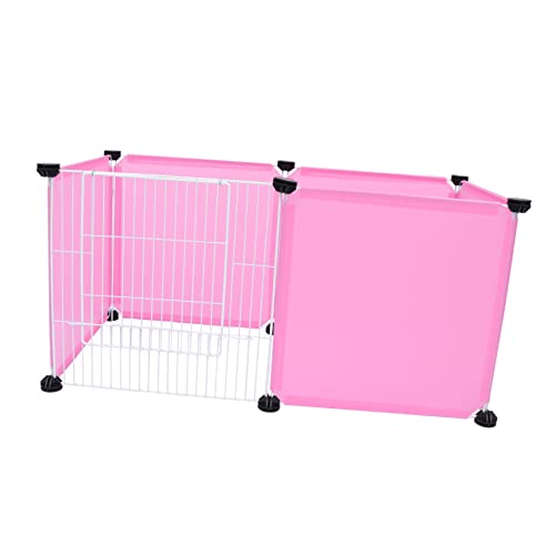 NOLITOY 1 Satz DIY Kleintierzaun für Haustiere Teiliges aus Robustem Material zu Installieren für Hamster und Andere Kleintiere mit Tür für Drinnen und Draußen NOLITOY 1 Satz DIY Kleintierzaun für Haustiere Teiliges aus Robustem Material zu Installieren für Hamster und Andere Kleintiere mit Tür für Drinnen und Draußen von NOLITOY