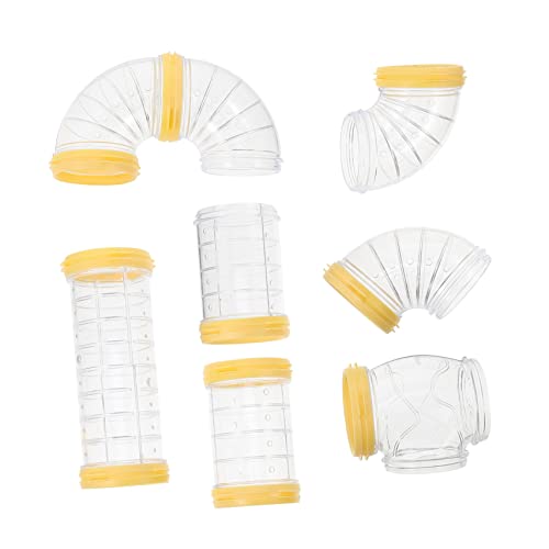 NOLITOY 1 Satz Hamster Tunnel Teiliges Röhrensystem aus Robustem Plastik für Hamsterkäfige zu Reinigen und Individuell Erweiterbar für Kreatives und Versteckmöglichkeiten NOLITOY 1 Satz Hamster Tunnel Teiliges Röhrensystem aus Robustem Plastik für Hamsterkäfige zu Reinigen und Individuell Erweiterbar für Kreatives und Versteckmöglichkeiten von NOLITOY