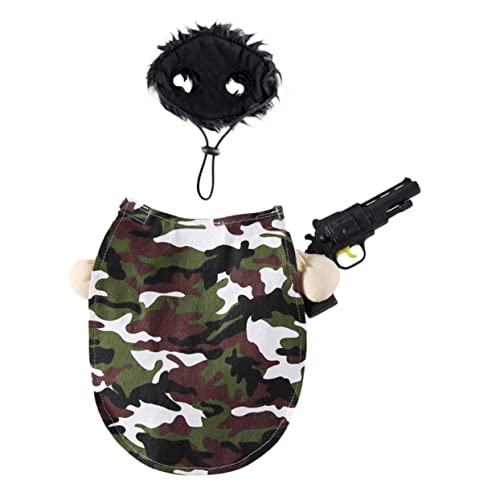 NOLITOY Lustiges Haustierkostüm für Hunde Haustier-Party-Outfit Haustier-Cosplay-Anzug Modische Haustierkleidung für Halloween von NOLITOY