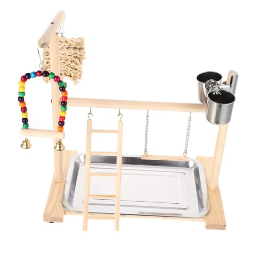 NOLITOY 1 Satz Papageienspielplatz Sittichständer Spielzeug Taubenbarsch Haustier Leiter Vogelspielzeug Vogel-fitnessständer Vogel Stehen Papageienständer Hölzern Schreibtisch Xuanfeng NOLITOY 1 Satz Papageienspielplatz Sittichständer Spielzeug Taubenbarsch Haustier Leiter Vogelspielzeug Vogel-fitnessständer Vogel Stehen Papageienständer Hölzern Schreibtisch Xuanfeng von NOLITOY