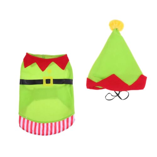NOLITOY 1 Satz Hundeweihnachtssweatshirt Weihnachtsschönes Hundekostüm Weihnachtshaustierkatzenkleid Weihnachtshundekostüm Hund Santa Anzug Hundeelfen-Outfit Hemdkleid Mit Kapuze Pullover NOLITOY 1 Satz Hundeweihnachtssweatshirt Weihnachtsschönes Hundekostüm Weihnachtshaustierkatzenkleid Weihnachtshundekostüm Hund Santa Anzug Hundeelfen-Outfit Hemdkleid Mit Kapuze Pullover von NOLITOY