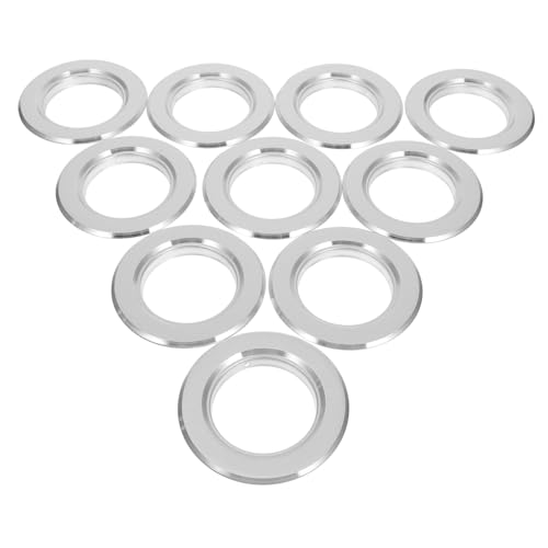 NOLITOY 10 Stück Box Papageiennistkasten Outdoor Beißkäfig Vogelhaus Zubehör Stahl Nestring Boxen Abschreckungslöcher Nest Vögel Und Inkubatoren Protector Buddy Indoor Silber Edelstahl von NOLITOY