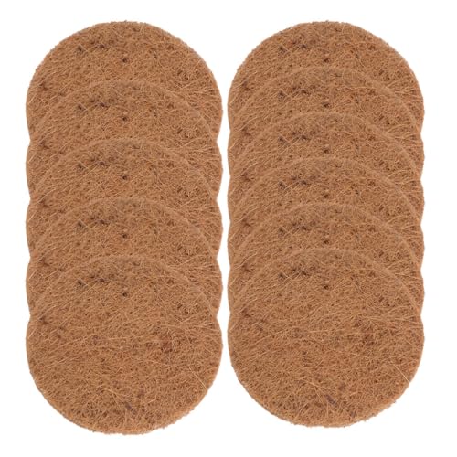 NOLITOY 10stücke Kokosfaser Nistunterlagen Für Vögel Runde Matten Atmungsaktive Und Bequeme Unterlage Für Tauben Haustiere Und Pflanzen Und Sicher NOLITOY 10stücke Kokosfaser Nistunterlagen Für Vögel Runde Matten Atmungsaktive Und Bequeme Unterlage Für Tauben Haustiere Und Pflanzen Und Sicher von NOLITOY