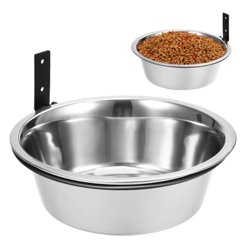 NOLITOY 1Satz Hängende Hundenapf mit Wandhalterung Erhöhte Futter und Wasserschüssel für Haustiere rutschfest und Langlebig Katzen und Hundefutterschale NOLITOY 1Satz Hängende Hundenapf mit Wandhalterung Erhöhte Futter und Wasserschüssel für Haustiere rutschfest und Langlebig Katzen und Hundefutterschale von NOLITOY