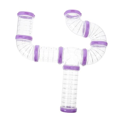 NOLITOY 1Satz Teiliges Hamster Labyrinthrohr DIY Außenrohr Für Rattenkäfige Spieltunnel Für Hamster Farbenfroh Für Kleintiere Fördert Und Bewegung von NOLITOY