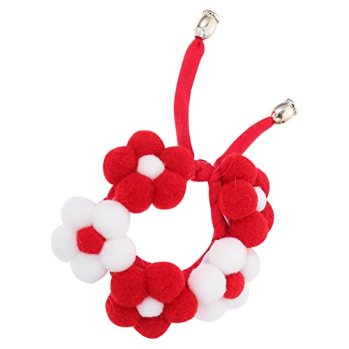 NOLITOY 1Stk Haustierhalsband Weihnachtskostü für Haustiere Haustierfliege des neuen Jahres für Hunde Tier kostü geschmücktes Zubehör Modekleidung Halsring für Haustiere Sanft von NOLITOY