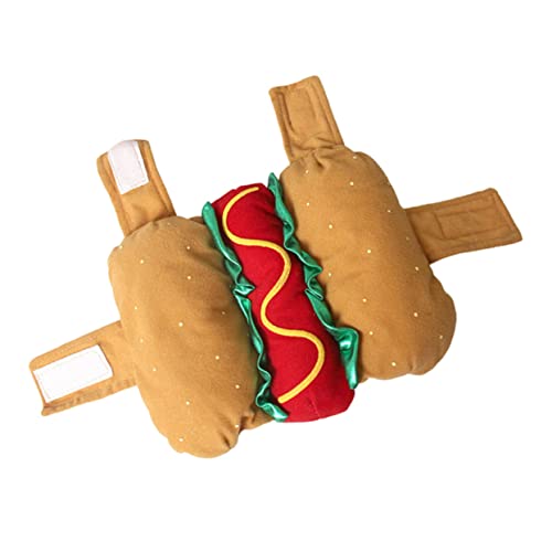 NOLITOY 1stk Verwandlungskostüm Für Haustiere Hundekostüme Für Kleine Hunde Hunde-Halloween-kostüme Hund Warmes Sweatshirt Hund Weihnachtspyjama Polyester Haustier-Outfit Empfindlich von NOLITOY