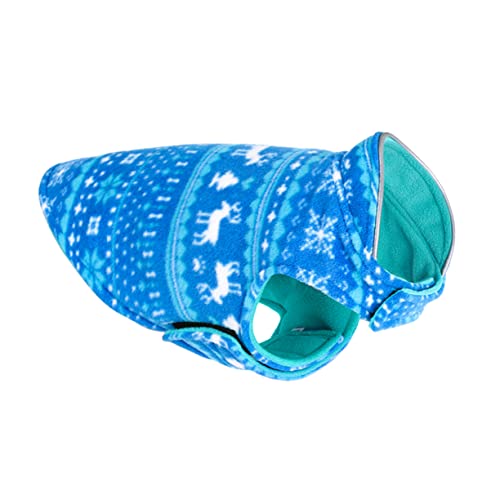 NOLITOY 1stk Weihnachtskleidung Für Hunde Weihnachtshundekostü Weihnachtskatzenkleidung Hund Warmer Hoodie Welpen-Cosplay-kostü Katze Warm Kapuzenpullover Warm Halten Polarfleece von NOLITOY