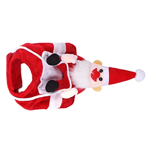NOLITOY 1stk Weihnachtsreiten Transformation Kostü Haustier Party Kostü Cospaly Kleidung Weihnachtskostüme Die Katze von NOLITOY