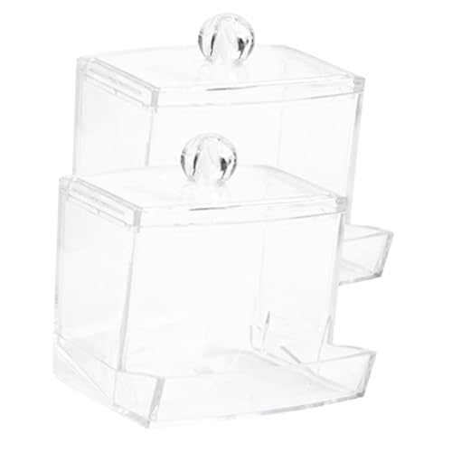 NOLITOY 2 Stück Automatischer Vogelfutterspender Transparenter Futterautomat aus Verschleißfestem Material für Papageien Wellensittiche und Kleine Vögel Platzsparend und Langlebig NOLITOY 2 Stück Automatischer Vogelfutterspender Transparenter Futterautomat aus Verschleißfestem Material für Papageien Wellensittiche und Kleine Vögel Platzsparend und Langlebig von NOLITOY