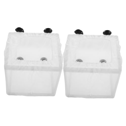 NOLITOY 2 Stück Fischzuchtbox aus Transparentem Kleine Isolation Inkubatoren mit Feinmaschigem Netz Vielseitig Einsetzbar für Aquarium Geeignet für Guppy Betta Clownfisch Einfache NOLITOY 2 Stück Fischzuchtbox aus Transparentem Kleine Isolation Inkubatoren mit Feinmaschigem Netz Vielseitig Einsetzbar für Aquarium Geeignet für Guppy Betta Clownfisch Einfache von NOLITOY