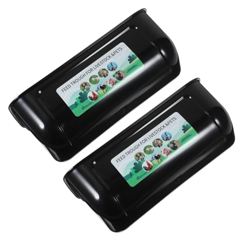 NOLITOY 2 Stück Großer Automatischer Geflügelfutterautomat Robuster Futtertrog für Hühner Enten Gänse und Schweine Langlebiger Futterspender mit Hoher Kapazität Einfach zu Reinigen und NOLITOY 2 Stück Großer Automatischer Geflügelfutterautomat Robuster Futtertrog für Hühner Enten Gänse und Schweine Langlebiger Futterspender mit Hoher Kapazität Einfach zu Reinigen und von NOLITOY