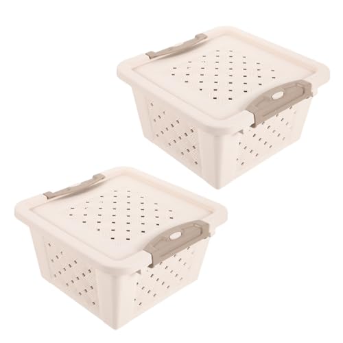 NOLITOY 2 Stück Hamster Transportbox aus Bruchsicherem Kunststoff Atmungsaktive Kleintier transportbox mit Lüftungsschlitzen Tragbarer Hamster Reisebehälter für Kleine Haustiere Leicht zu NOLITOY 2 Stück Hamster Transportbox aus Bruchsicherem Kunststoff Atmungsaktive Kleintier transportbox mit Lüftungsschlitzen Tragbarer Hamster Reisebehälter für Kleine Haustiere Leicht zu von NOLITOY