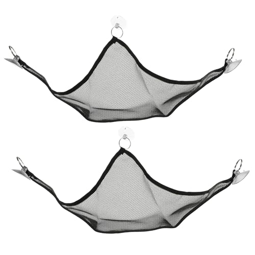 NOLITOY 2 Stück Reptilien hängematte mit Starken Saugnäpfen Robustes Mesh Material Einfach zu Befestigen und Reinigen als Schlaf Kletterplatz für Bartagamen Eidechsen und Schlangen im NOLITOY 2 Stück Reptilien hängematte mit Starken Saugnäpfen Robustes Mesh Material Einfach zu Befestigen und Reinigen als Schlaf Kletterplatz für Bartagamen Eidechsen und Schlangen im von NOLITOY