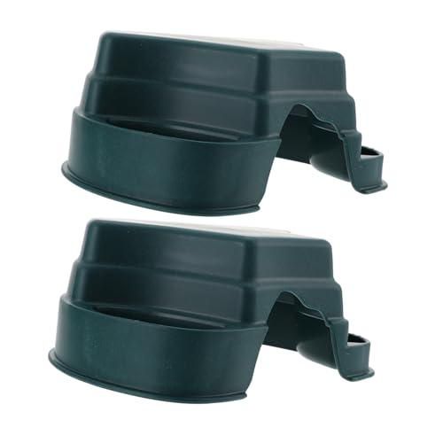 NOLITOY 2 Stück Reptilien versteck Höhle Grün mit Fress Trinkschale Multifunktional Langlebig Sicher für Schildkröten Terrarium Zubehör Gehege Versteckplatz NOLITOY 2 Stück Reptilien versteck Höhle Grün mit Fress Trinkschale Multifunktional Langlebig Sicher für Schildkröten Terrarium Zubehör Gehege Versteckplatz von NOLITOY