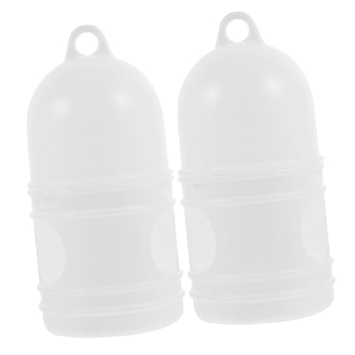 NOLITOY 2 Stück Teiliges Vogel Wasserspender Kunststoff Großer Wassernapf für Tauben Papageien und Ziervögel Einfacher Vogelkäfig Wasserspender für Zuhause und Tierhandel NOLITOY 2 Stück Teiliges Vogel Wasserspender Kunststoff Großer Wassernapf für Tauben Papageien und Ziervögel Einfacher Vogelkäfig Wasserspender für Zuhause und Tierhandel von NOLITOY