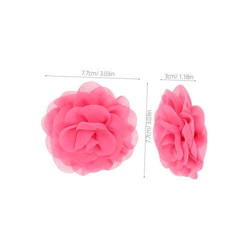NOLITOY 20 Stück Teiliges Bunte Chiffon Hundehalsbandblumen Verstellbar Blumenzubehör für Katzen und Hunde Aller Komfortabel und Vielseitig für Alltag und Festlichkeiten von NOLITOY