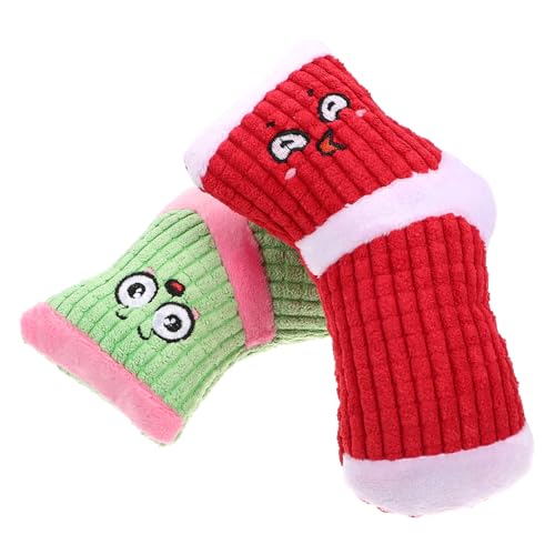 NOLITOY 2St Plüschtiere für Haustiere interaktives Interactive Dog Toys Urlaubsplüsch-Kauspielzeug für Haustiere Spielzeug für Backenzähne für Welpen Spielzeug für Welpen NOLITOY 2St Plüschtiere für Haustiere interaktives Interactive Dog Toys Urlaubsplüsch-Kauspielzeug für Haustiere Spielzeug für Backenzähne für Welpen Spielzeug für Welpen von NOLITOY
